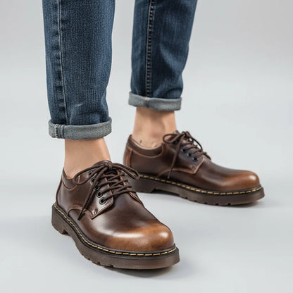 Gerald | Men's Vegan Leather Lace-Up Shoes 2