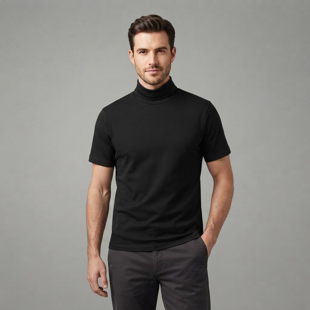 Men's Neck T-Shirt Slim Fit