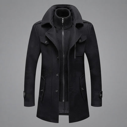 Milan | Men's Double Collar Slim Fit Jacket