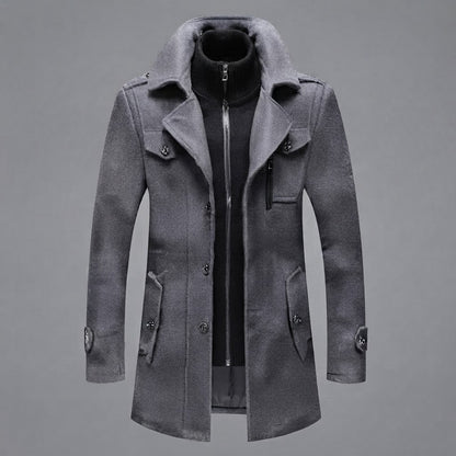 Milan | Men's Double Collar Slim Fit Jacket