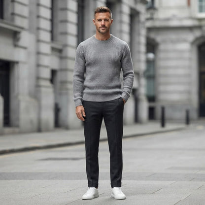 Norbert | Men's Quilted Sweater