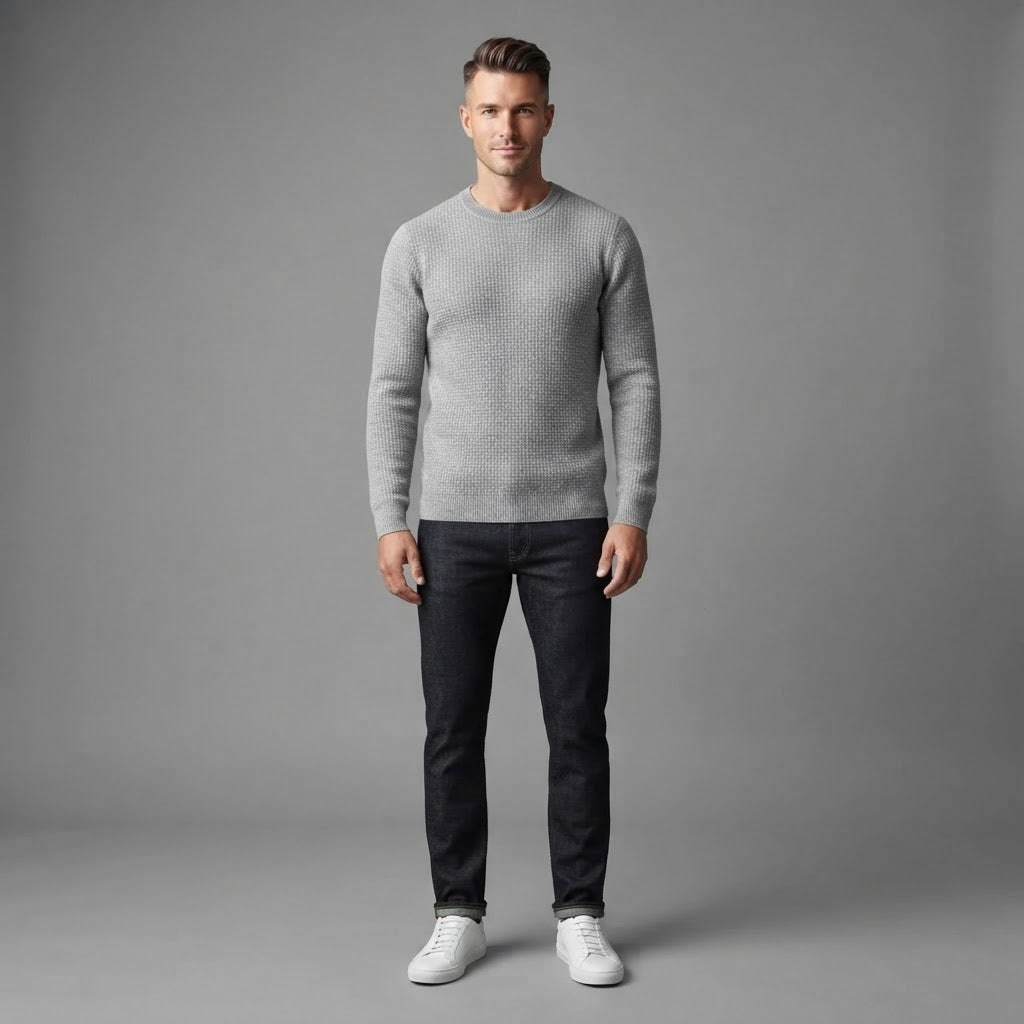 Norbert | Men's Quilted Sweater