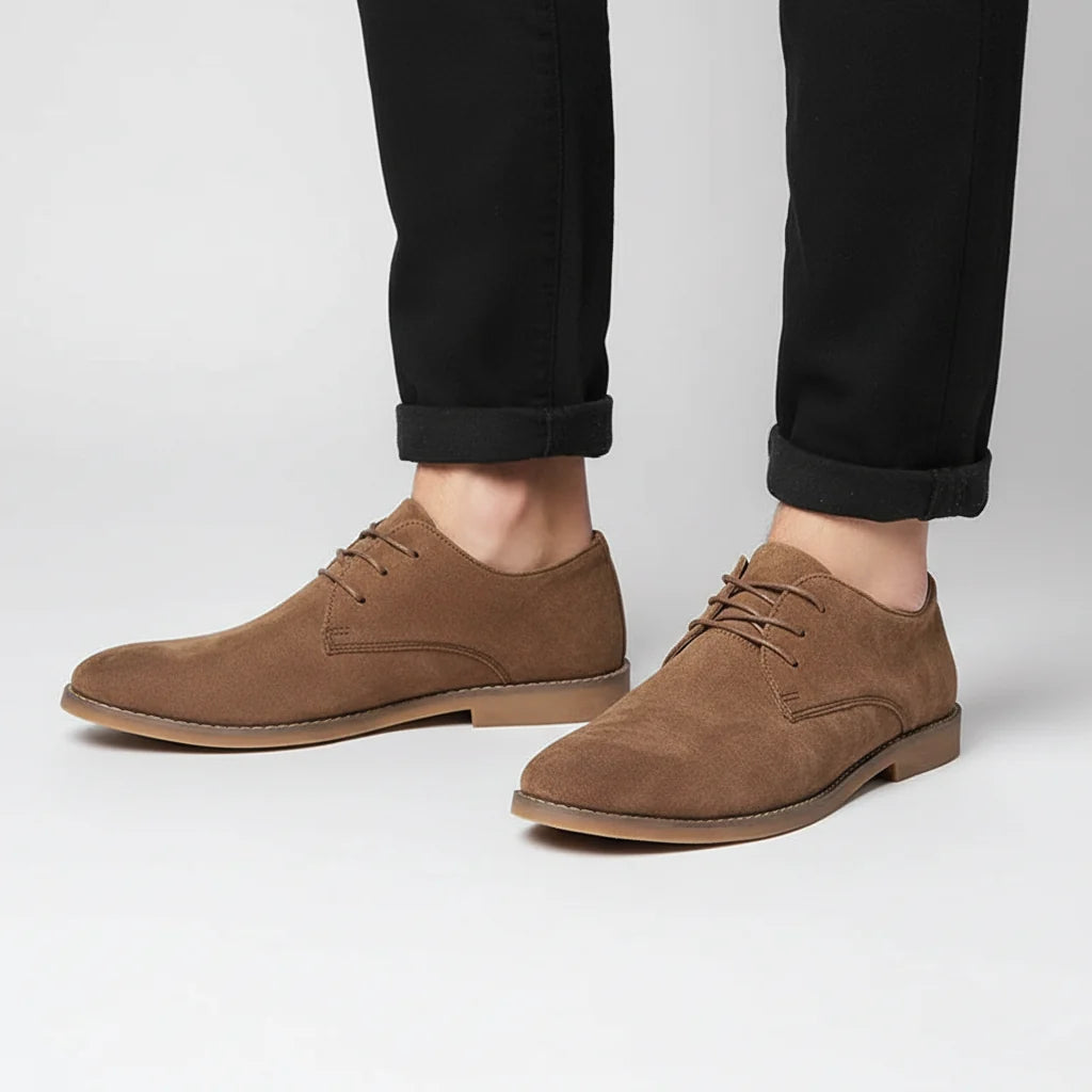 Xavier | Men's Oxford Shoes Vegan Suede Lace-Up 2